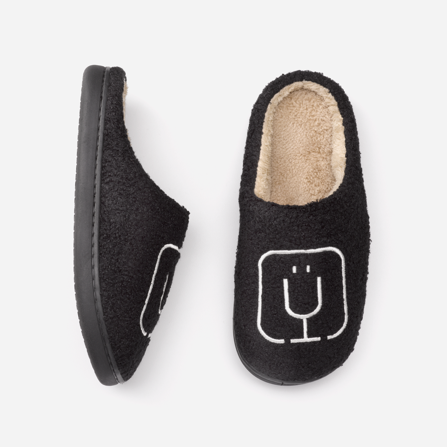 brumate-fuzzy-slippers-black-w0 apparel-slippers-above.png